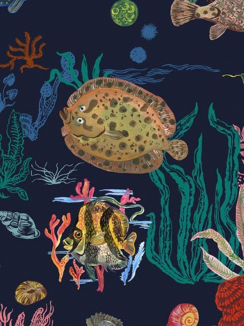 Sous la mer wallpaper